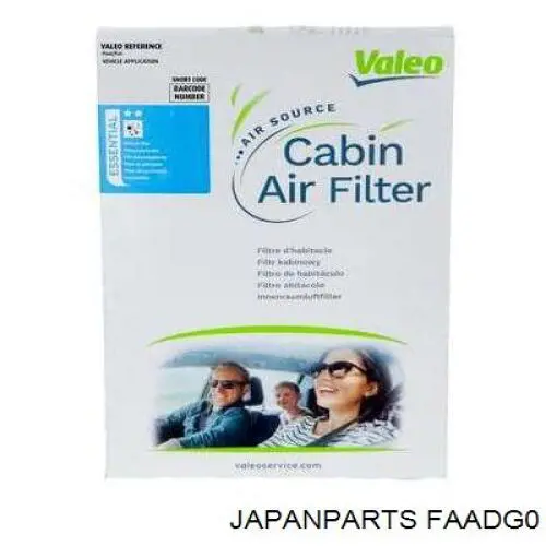 Фільтр повітряний обігрівача Japan Parts FAADG0 ціна, від 5.22 USD