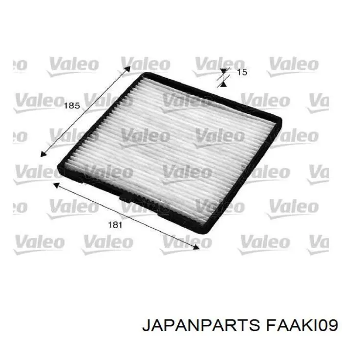 Фільтр повітряний обігрівача Japan Parts FAAKI09 ціна, від 4.09 USD