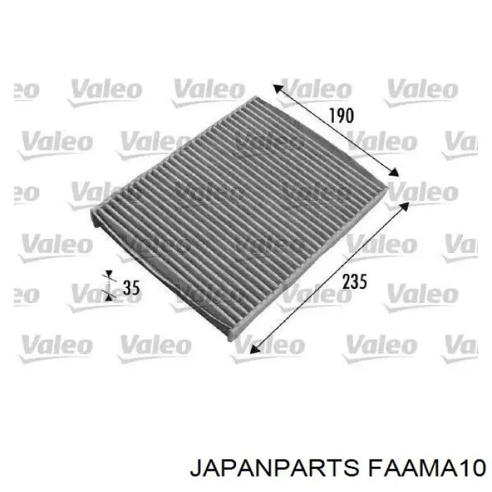 Фільтр салону FAAMA10 Japan Parts