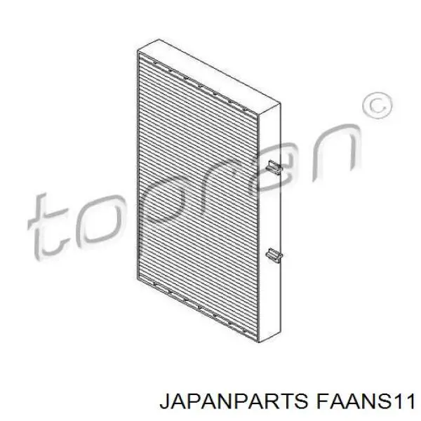 Фільтр повітряний обігрівача Japan Parts FAANS11 ціна, від 6.93 USD