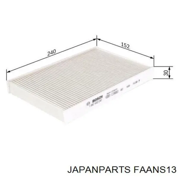 Фільтр салону FAANS13 Japan Parts