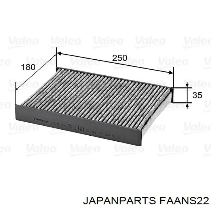 Фільтр салону FAANS22 Japan Parts