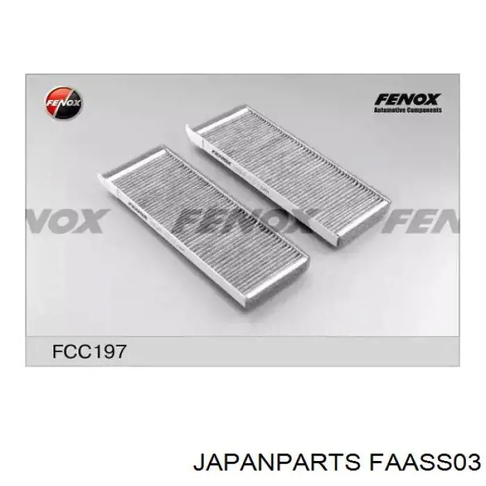 Фільтр повітряний обігрівача Japan Parts FAASS03 ціна, від 6.69 USD