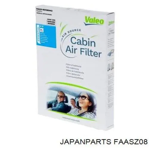 Фільтр салону FAASZ08 Japan Parts