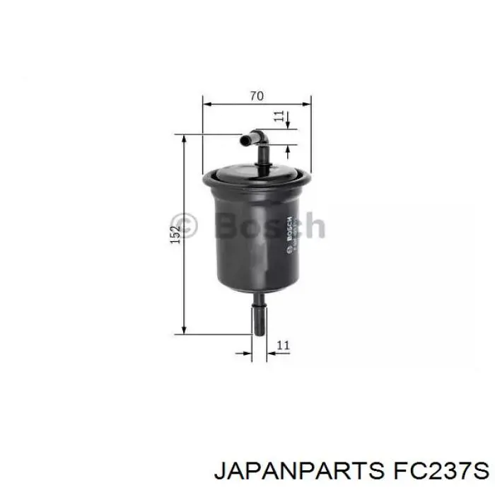 FC237S Japan Parts Фільтр палива
