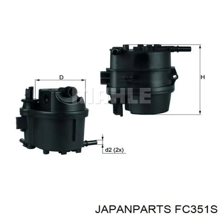 FC351S Japan Parts Фільтр палива