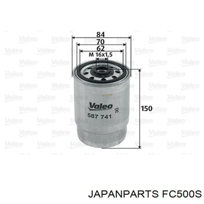 Фільтр паливний Japan Parts FC500S