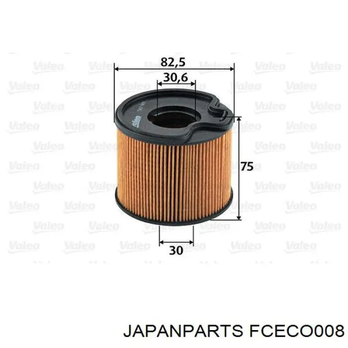 FCECO008 Japan Parts фільтр паливний