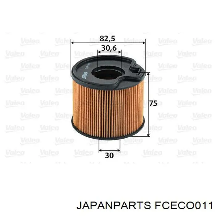 FCECO011 Japan Parts фільтр паливний