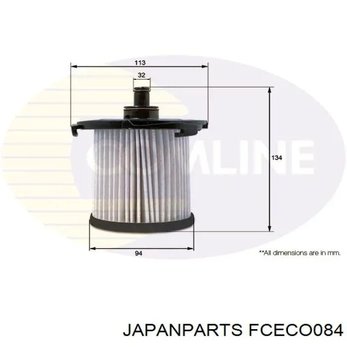 Купити FCECO084 Japan Parts Фільтр-відстійник палива грубої очистки