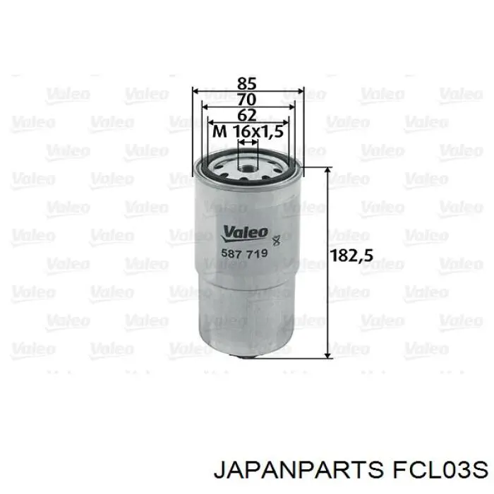 Купити FCL03S Japan Parts Фільтр-відстійник палива грубої очистки