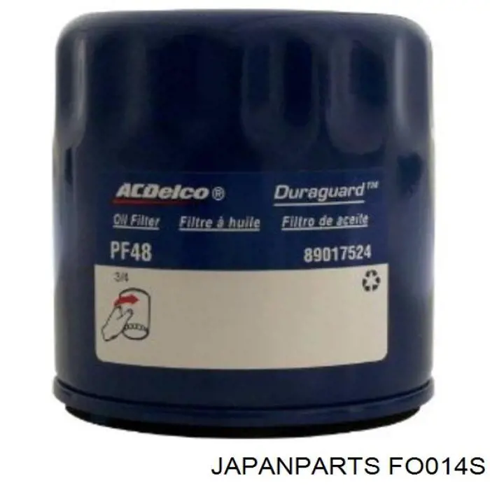 Фільтр масляний Japan Parts FO014S
