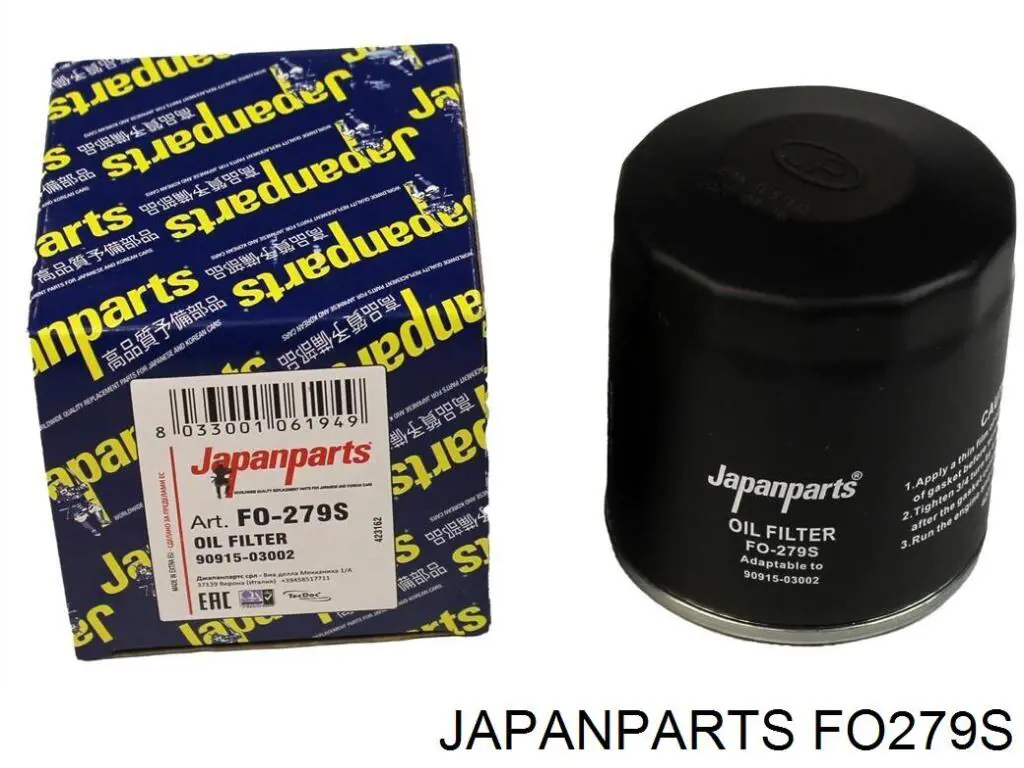 Масляний фільтр двигуна Japan Parts FO279S ціна, від 4.62 USD