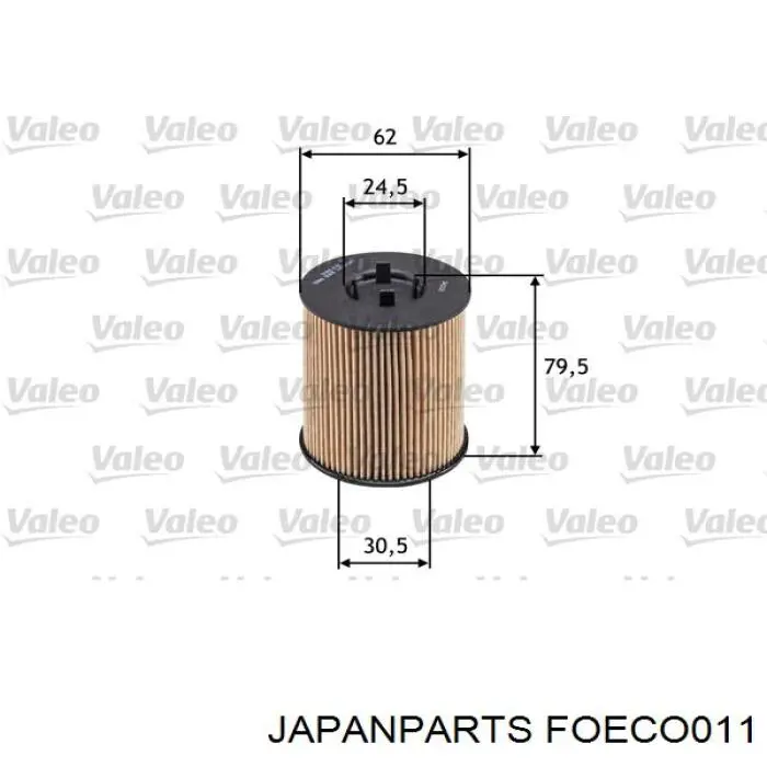 Фільтр масляний FOECO011 Japan Parts