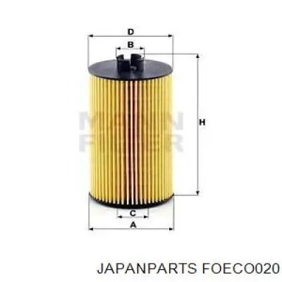 FOECO020 Japan Parts Фільтр масла