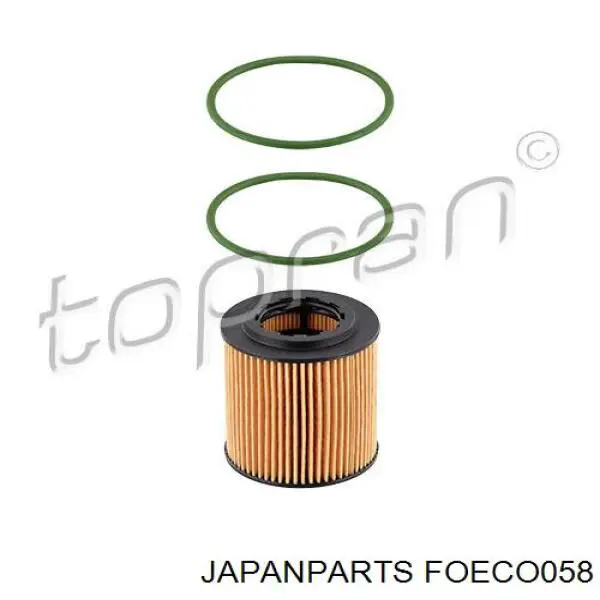 Масляний фільтр двигуна Japan Parts FOECO058 ціна, від 2.46 USD