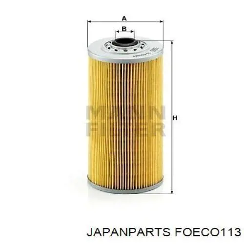 Фільтр масляний FOECO113 Japan Parts