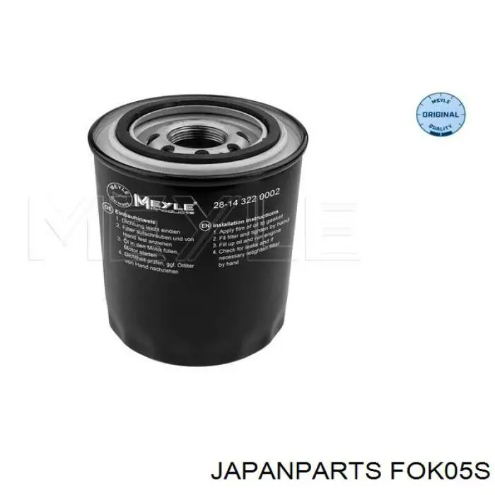 Масляний фільтр FOK05S Japan Parts