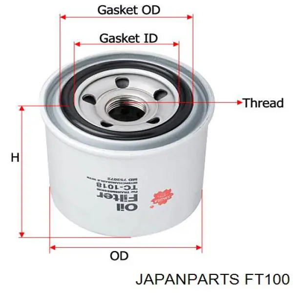 Фільтр АКПП FT100 Japan Parts