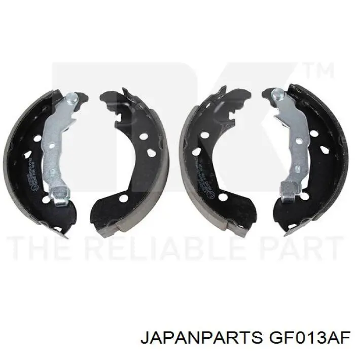 Колодки гальмові задні, барабанні GF013AF Japan Parts