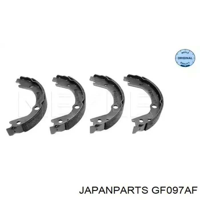 Купити GF097AF Japan Parts Колодки гальмові задні, барабанні