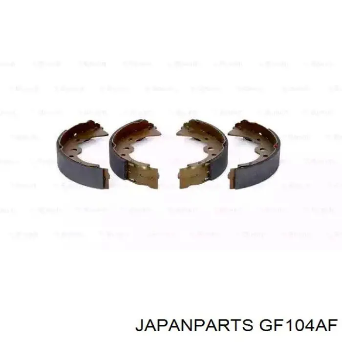 GF104AF Japan Parts колодки гальмові задні, барабанні