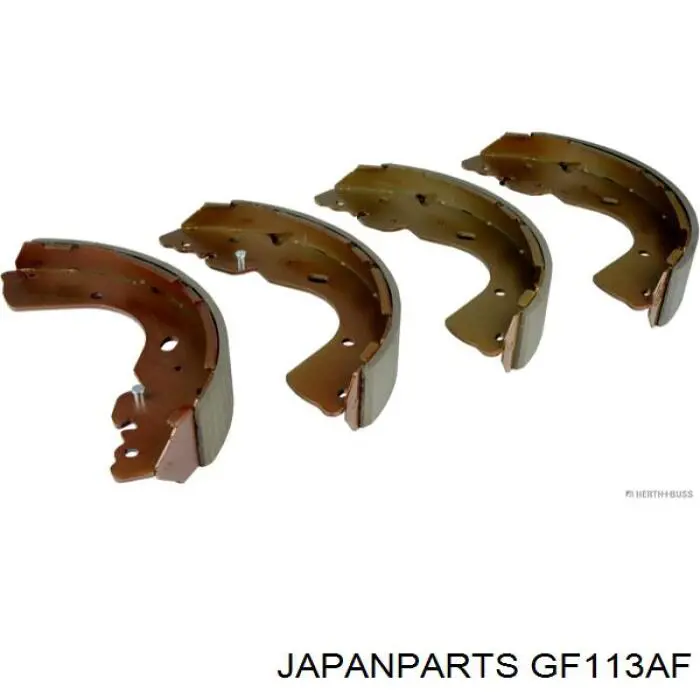 Купити GF113AF Japan Parts Колодки гальмові задні, барабанні