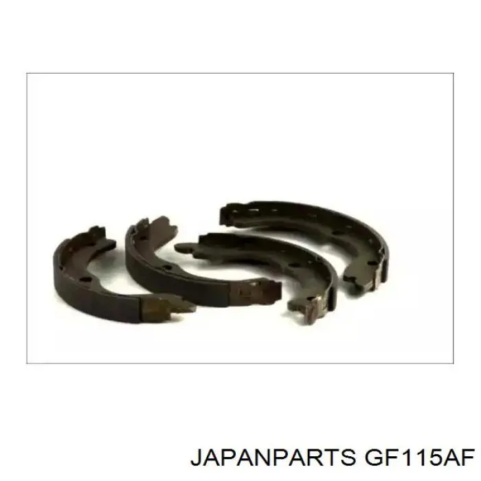 Колодки ручника / стоянкового гальма Japan Parts GF115AF ціна, від 19.86 USD