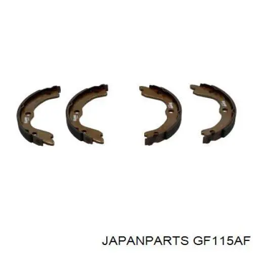 Колодки ручника GF115AF Japan Parts
