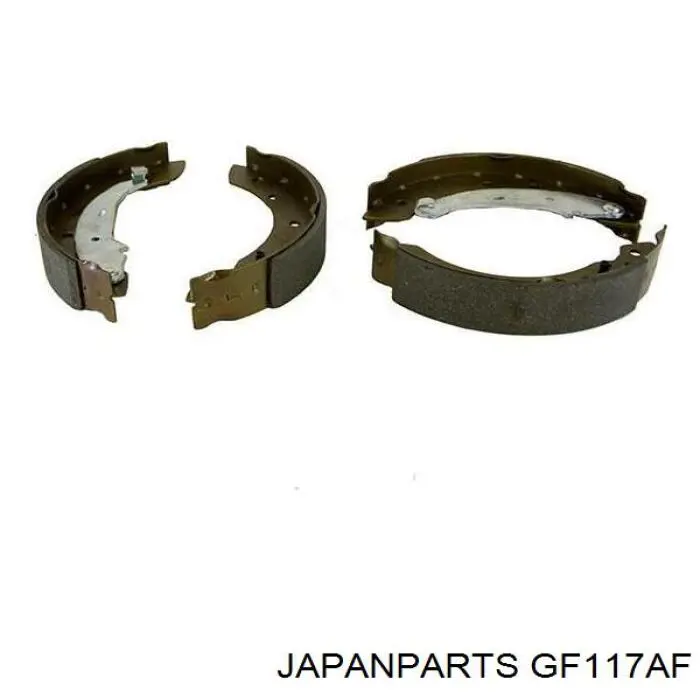 Купити GF117AF Japan Parts Колодки гальмові задні, барабанні