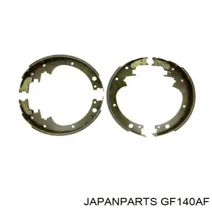 GF140AF Japan Parts колодки гальмові задні, барабанні