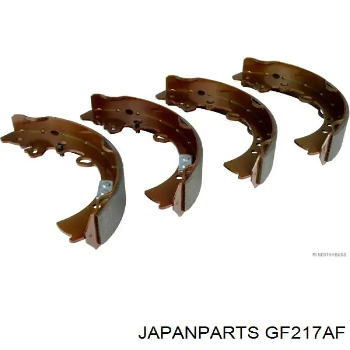 Колодки гальмові задні, барабанні GF217AF Japan Parts