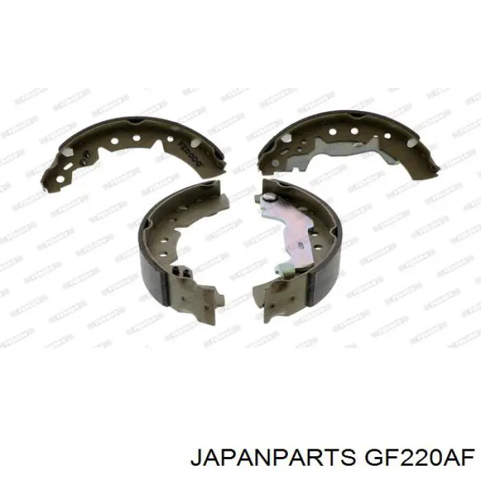 Купити GF220AF Japan Parts Колодки гальмові задні, барабанні