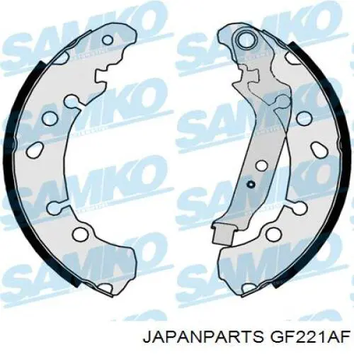 Купити GF221AF Japan Parts Колодки гальмові задні, барабанні