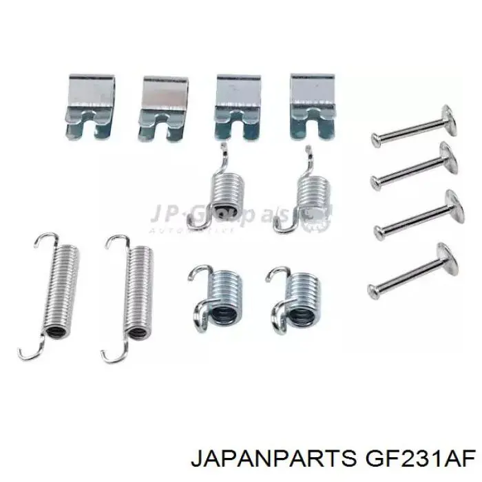 Колодки ручника / стоянкового гальма Japan Parts GF231AF ціна, від 19.00 USD