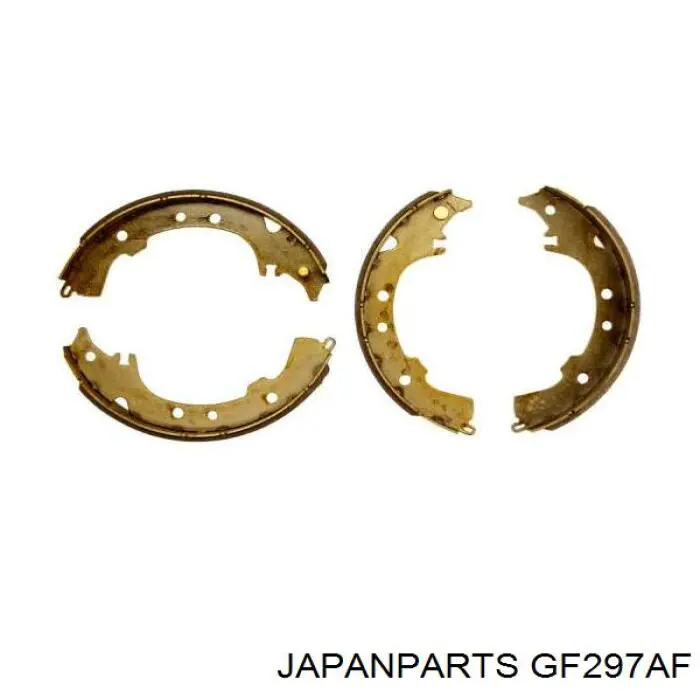 GF297AF Japan Parts колодки гальмові задні, барабанні