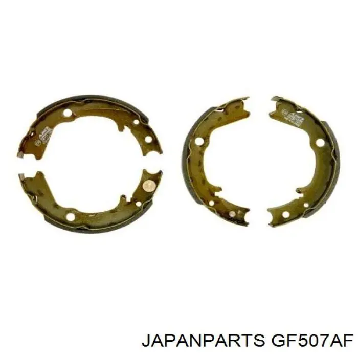 Колодки ручника / стоянкового гальма Japan Parts GF507AF ціна, від 25.86 USD