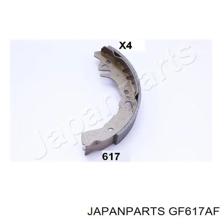 Колодки гальмові задні, барабанні Japan Parts GF617AF ціна, від 13.43 USD