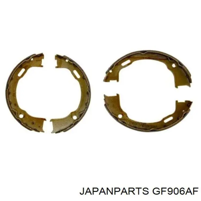 Колодки ручника/стоянкового гальма GF906AF Japan Parts