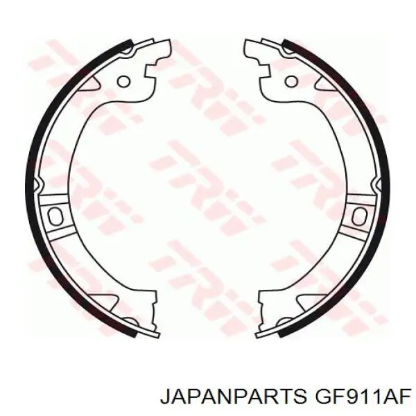 GF911AF Japan Parts Гальмівні колодки ручника