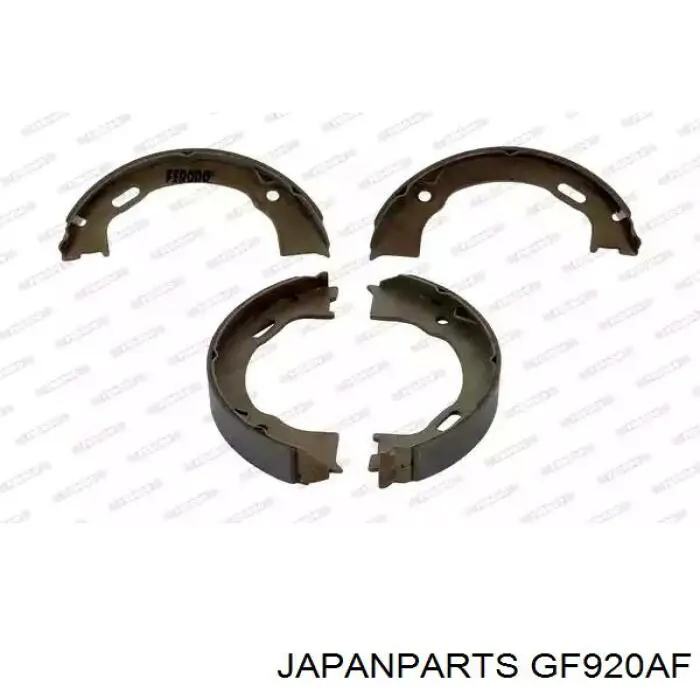 GF920AF Japan Parts колодки ручника/стоянкового гальма