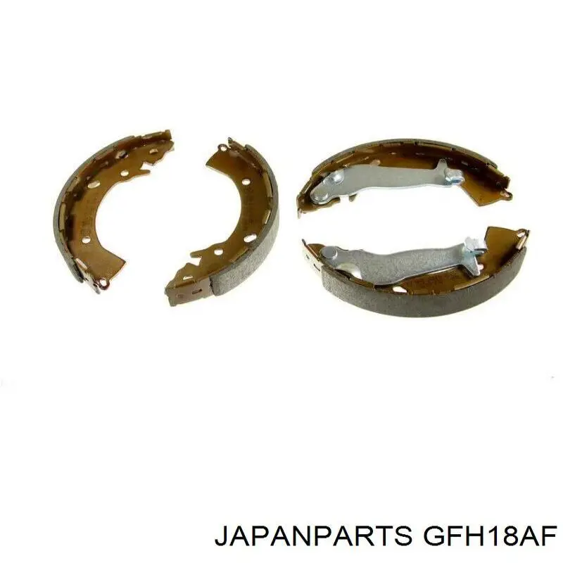 Колодки гальмові задні, барабанні Japan Parts GFH18AF ціна, від 24.18 USD