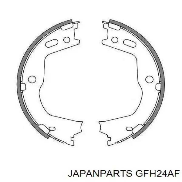 Колодки ручника GFH24AF Japan Parts