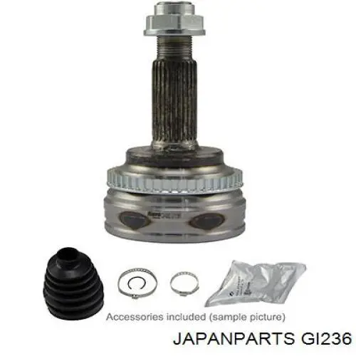 ШРУС зовнішній передній GI236 Japan Parts