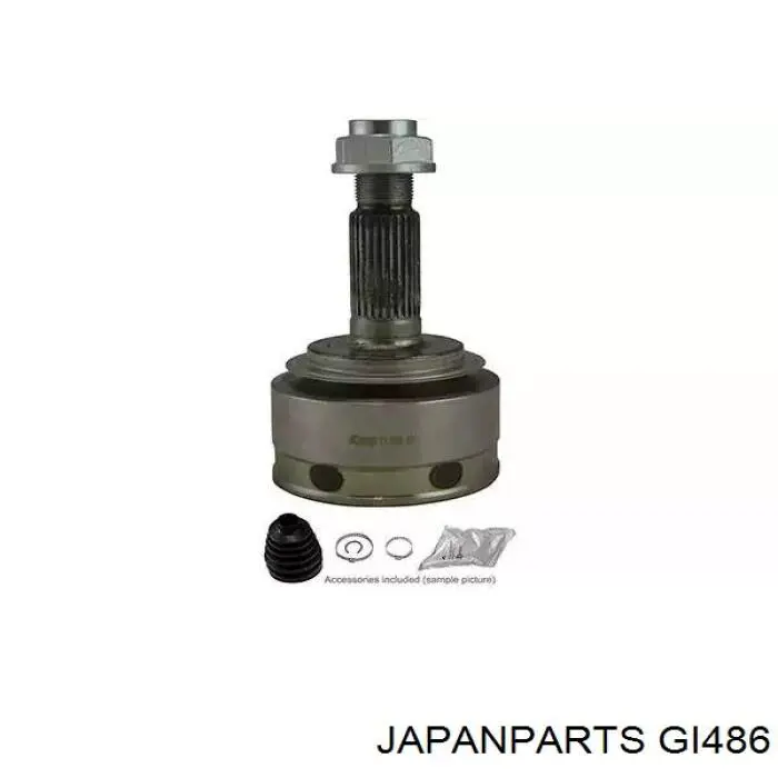 Піввісь (привід) передня, права GI486 Japan Parts