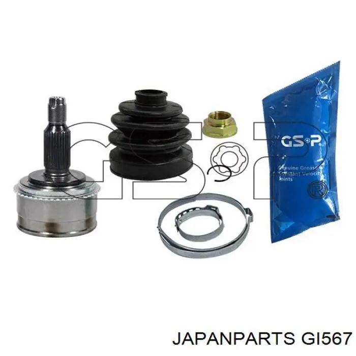 Купити GI567 Japan Parts Шарнір приводу зовнішній
