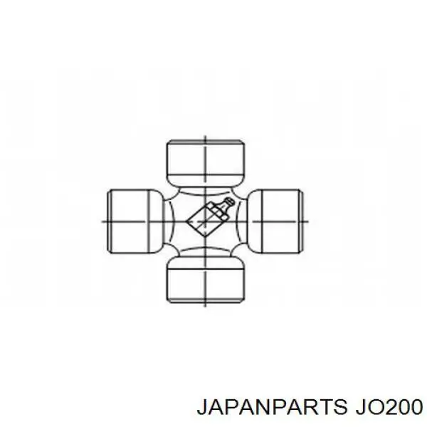 Хрестовина карданного валу Japan Parts JO200 ціна, від 15.67 USD