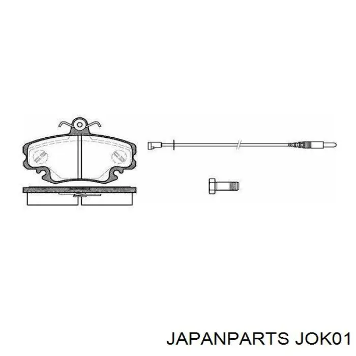 Хрестовина карданного валу Japan Parts JOK01 ціна, від 12.67 USD