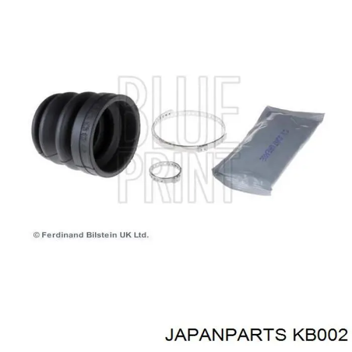 KB002 Japan Parts пильник шруса зовнішній, передній піввісі