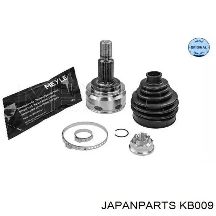 KB009 Japan Parts Пильник ШРУСа зовнішній, передній піввісі